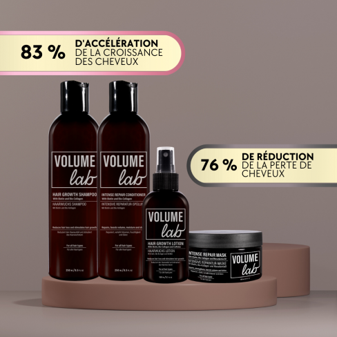 Volume Lab pour des cheveux plus épais et plus beaux